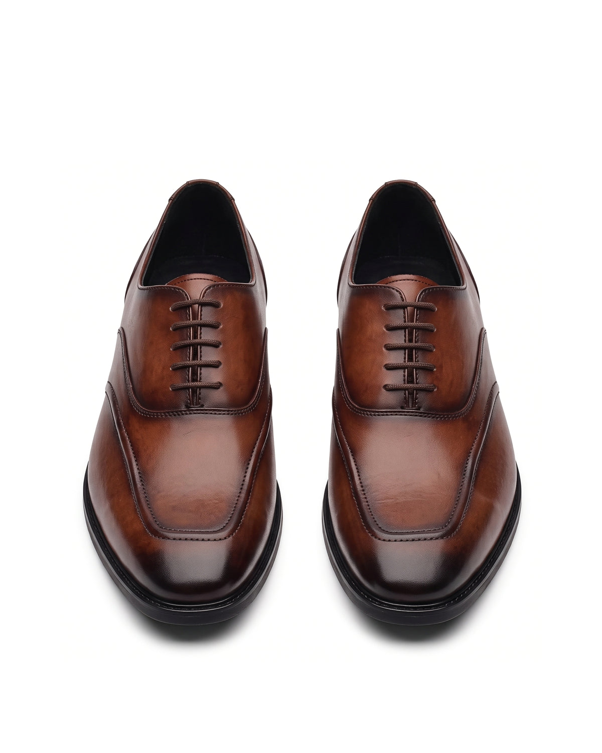 Signore Signature-Stitch Oxford Shoes | Tuscan Tan