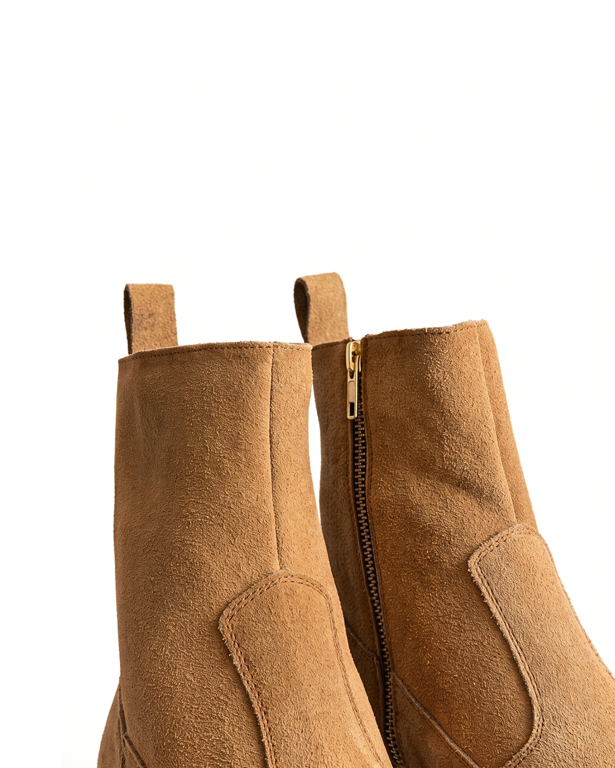 Santino Suede Chelsea Boots in Tuscan Tan by Martin Germont, alternate angle