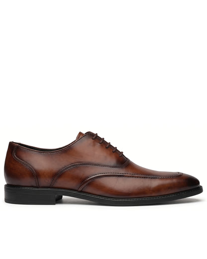 Signore Signature-Stitch Oxford Shoes | Tuscan Tan