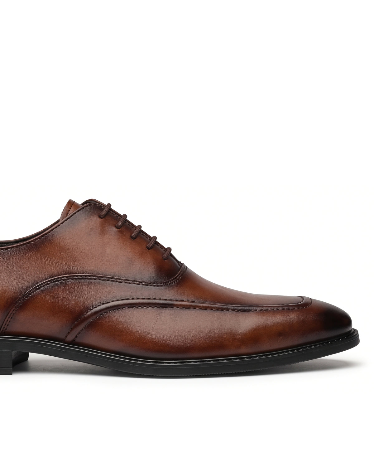 Signore Signature-Stitch Oxford Shoes | Tuscan Tan