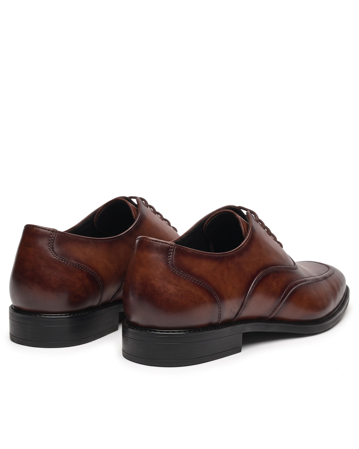 Signore Signature-Stitch Oxford Shoes | Tuscan Tan